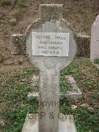 Hong Kong Cemetery - Hall, Archie